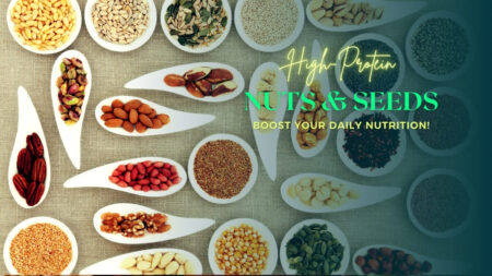 high protein nuts and seeds