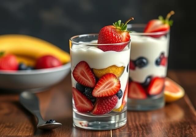 Fruit and Yogurt Parfaits